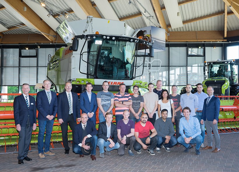 Pentas production staff visit production in Harsewinkel on 17th of May 2017 -